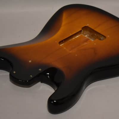 2021 Fender American Ultra Stratocaster Body 2-Tone Sunburst image 7