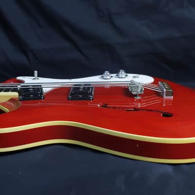 1967 MOSRITE COMBO BASS Very Rare USA Made Hollow-body Bass Excellent Condition! image 10