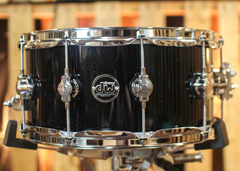 DW Performance Black Mirra Snare Drum - 6.5x14 image 1