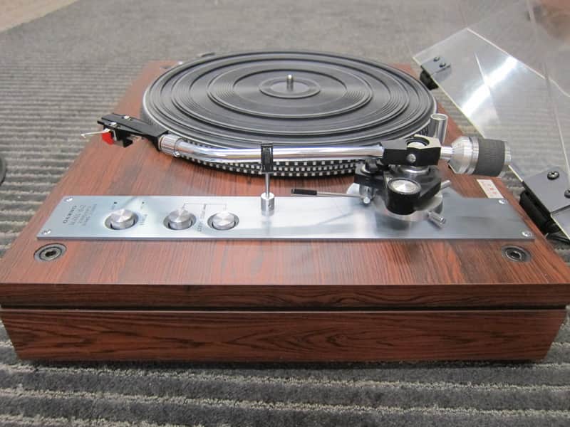 ONKYO「CP-700M」ダイレクトドライブ・レコードプレーヤー Rare Onkyo CP-700M Turntable Direct Drive turntable,Rosewood,Top