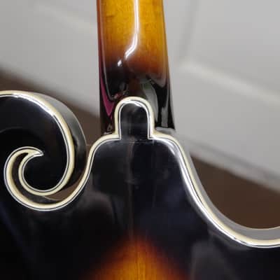 Gold Tone Mastertone GM-70+ LEFTY F-style mandolin - NEW Solid Wood w/ CASE - B-stock image 8