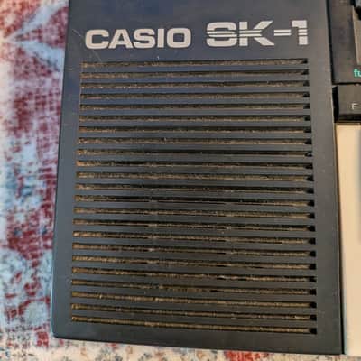 Casio SK-1 32-Key Sampling Keyboard 1986 - Black image 5