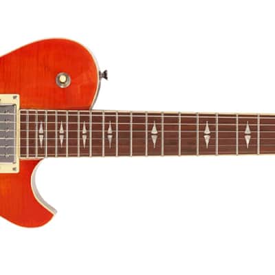 Michael Kelly Guitars, Patriot Decree Standard Cherry Sb Chambered Ebonyfb, MKPDSCSJRA image 3