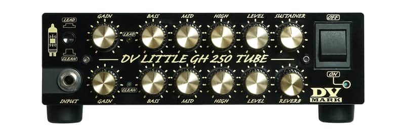 DV MARK DV Little GH 250 Tube, 2-CH, 250Watt, Guitar Amp Head image 1