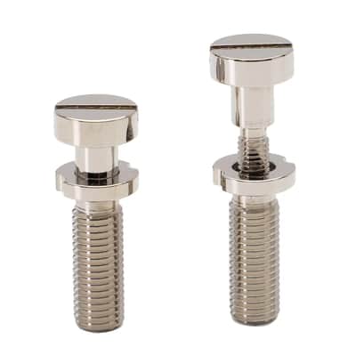 Music City Bridge Locking Studs, American Thread - Polished Nickel image 3