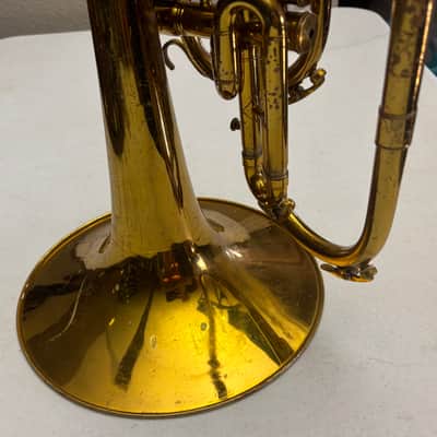 King 1120 Mellophone in F w/ Original Case & Accessories image 18