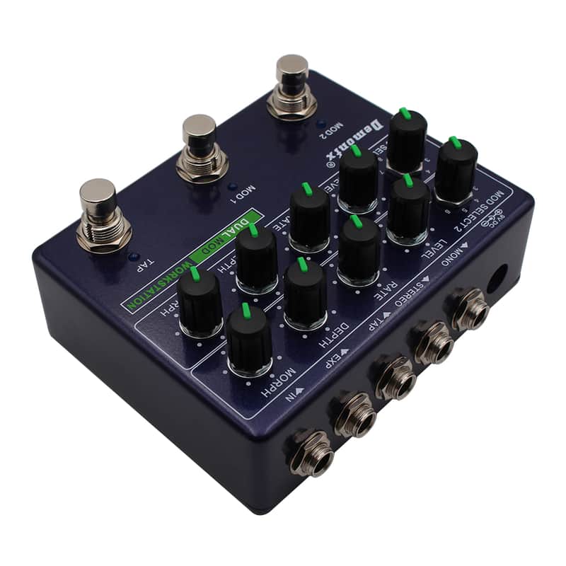Demon Fx DemonFx Dual Mod Workstation Delay Reverb Tremolo Phaser