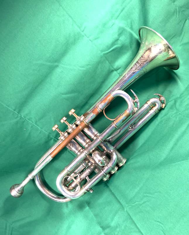 Conn New Invention Circus Bore Cornet-Made 1914-Low Pitch-A=440-Clean-Playable! image 1