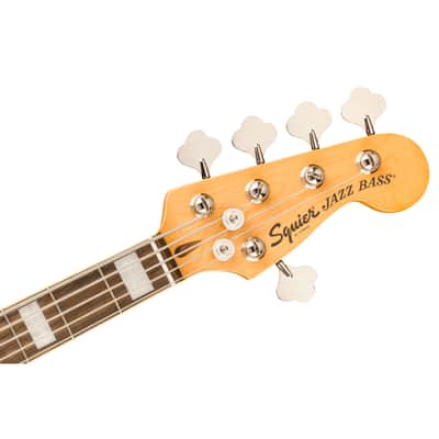 Squier Classic Vibe Active 70s Jazz Bass V LRL Sienna Sunburst - 5-String Electric Bass image 4