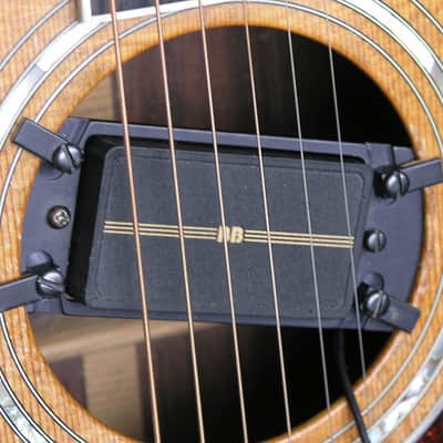 Vtg Barcus Berry Sound Hole Humbucker Pickup Acoustic Guitar Hi-Tek Style image 4