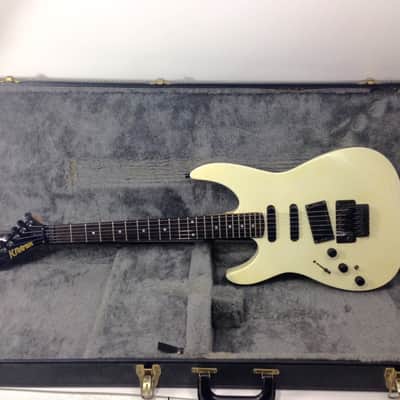 Kramer Striker Left Handed 1986 Creme imagen 15