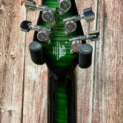Ernie Ball Music Man BFR Majesty 6-String #42/100 - Malachite w/Softshell Case image 5