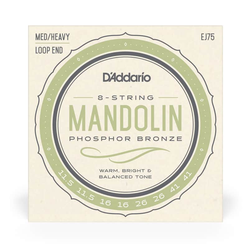 D'Addario Phosphor Bronze Mandolin Strings 11.5-41 image 1