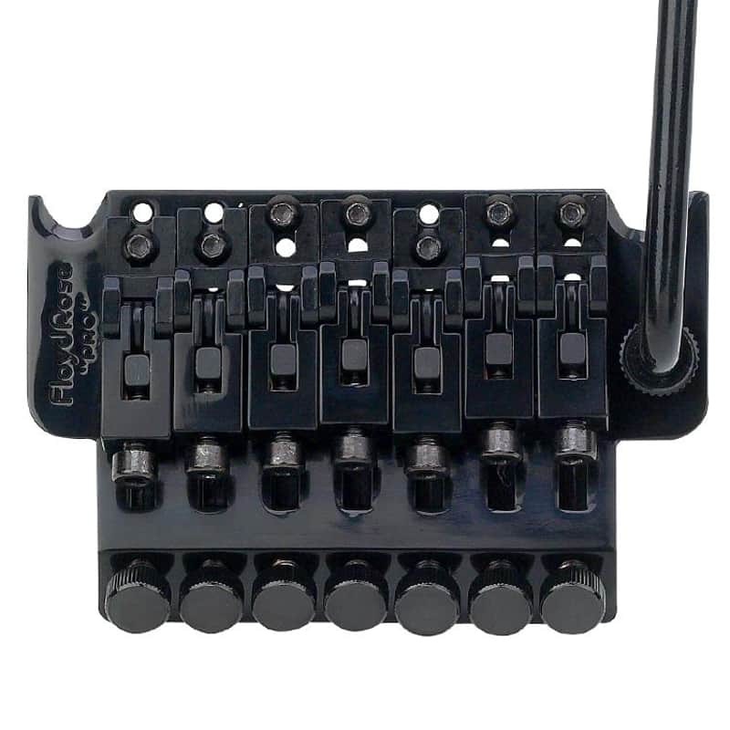 Genuine Official Floyd Rose 1000 Series Pro 7-String Tremolo, Black image 1