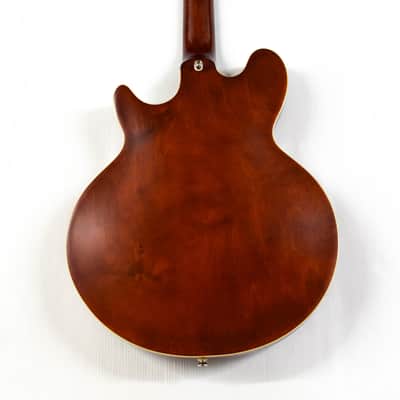 Epiphone Jack Casady Signature Bass Fretless - Aged Royal Tan image 9