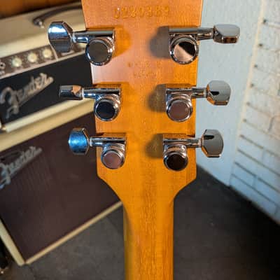 Harmony Jupiter Thinline Semi-Hollow Electric Guitar - Cherry (Used) image 6