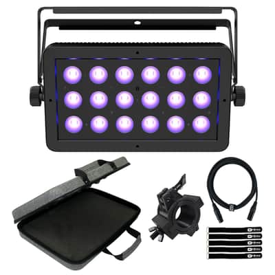 Chauvet DJ LED Shadow 2 ILS Blacklight UV Panel Wash Light Fixture w Case image 1