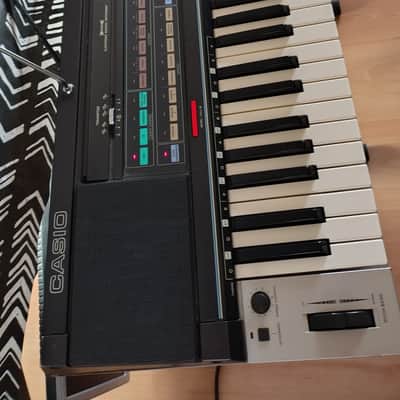 Casio CT-6000 Casiotone 61-Key Synthesizer 1980s - Black / Silver image 4