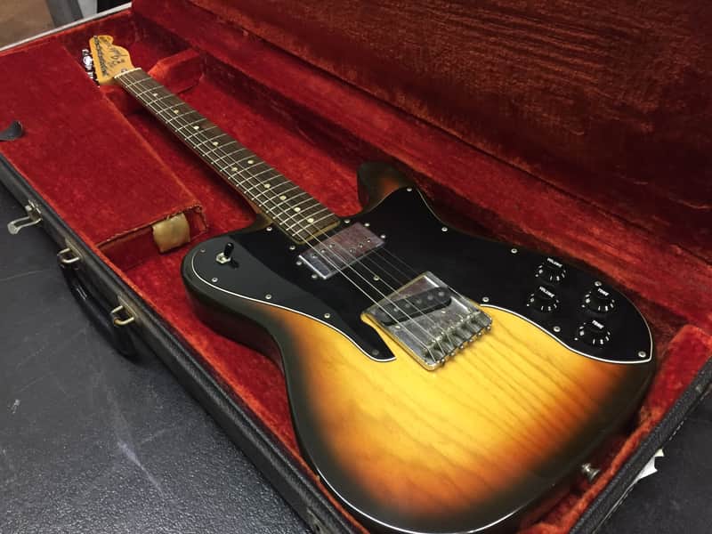 Fender Telecaster Custom with Rosewood Fretboard - Early 70's 1972 - 1976 Sunburst image 1