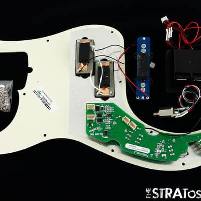 USA Fender Ultra P Bass LOADED PICKGUARD Precision Active Noiseless Tortoise image 2