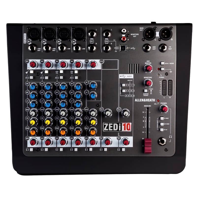 Allen & Heath ZEDi-10FX Compact 10-Input Hybrid Mixer/USB | Reverb
