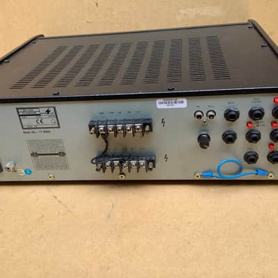 Monacor  PA 1202 power amp mixer rack 19”  powered mixer image 5