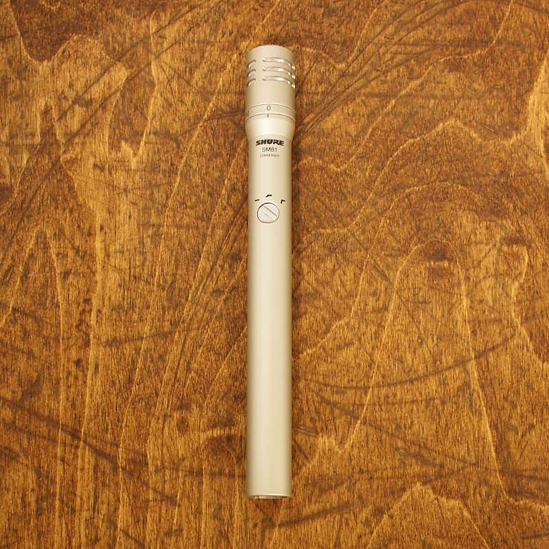 Shure SM81 Small Diaphragm Cardioid Condenser Microphone image 1
