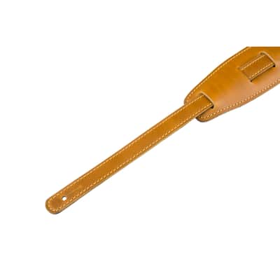Fender Mustang Saddle Strap Long Butterscotch - Strap for Guitars image 2