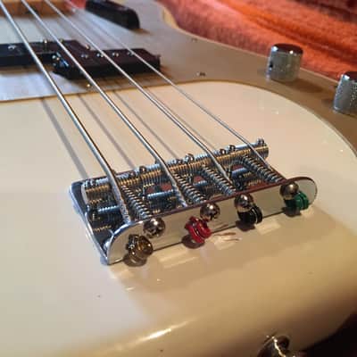 Fender Precision Bass 57’ Reissue MIA 2005 - White Blonde Ash Body image 9