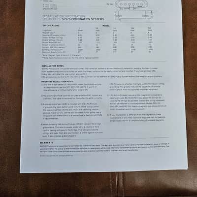 Left-Handed EMG SA Loaded Strat Pickguard - Solderless / Tested image 12