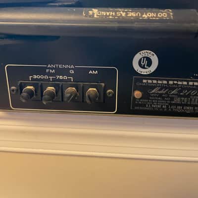 Marantz Model 2100 vintage stereo tuner 1970’s image 8