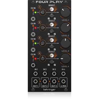 Behringer Four Play Quad VCA and Mixer Eurorack Module image 1