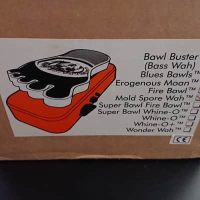 Boxed, As New - Snarling Dogs Mold Spore Wah Ring Modulator 1990s Wha - Yellow image 11