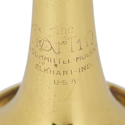 Martin Committee Bb Trumpet w/ Custom 'Dizzy' Bell: #2 Bore [1956] image 6