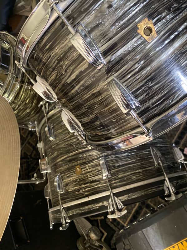 Ludwig Super classic 1967 - Oyster black pearl image 1