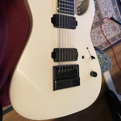 ESP E-II M-II 7B Baritone Evertune 2021 - Present - Pearl White image 2