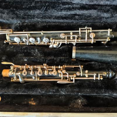 Selmer Signet Oboe 1970s PROJECT Silver Keys Case image 1