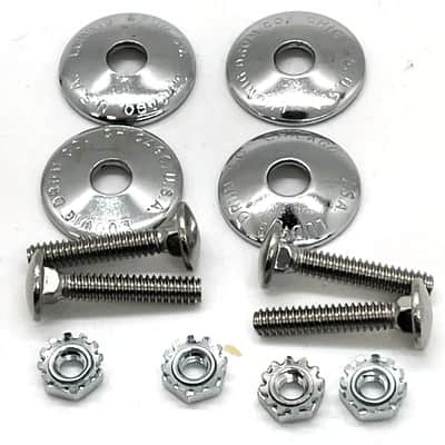 Ludwig "Chicago" 60s/70s/80s NOS Mounting Hardware set for a P-1610D Bass Drum Mount Set of 4 image 2