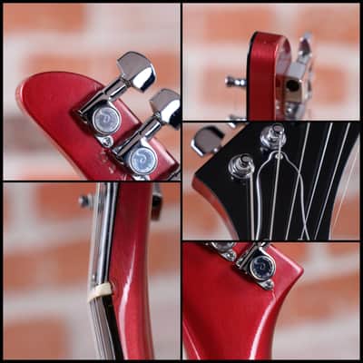 Hamer USA Custom Shop Standard 3/4 Raspberry Metallic 1980 w/OHSC image 11