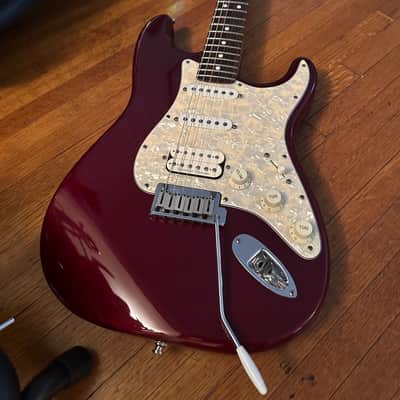 1997 USA Fender Lone Star Stratocaster Candy Apple Red image 5