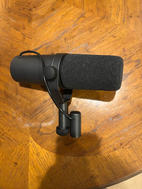 Shure SM7B Cardioid Dynamic Microphone 2001 - Present - Black image 1
