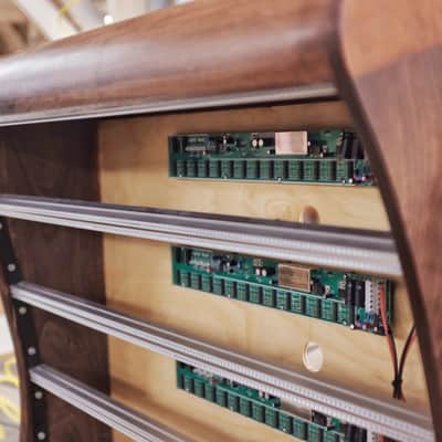 Needham Woodworks - Custom Eurorack Modular Synth Case 21U  (7 rows) / 150HP image 3