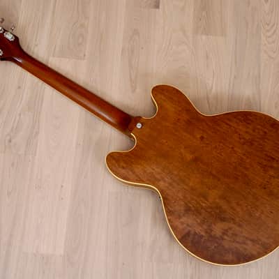 1998 Epiphone Elitist '64 Casino Sunburst Near Mint w/ Bigsby & Case, Japan Terada, McCartney Spec image 15