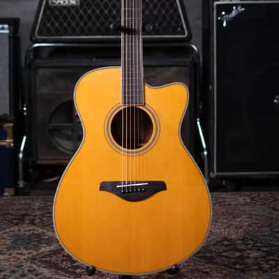 Yamaha FSC-TA TransAcoustic/Electric - Vintage Tint image 2