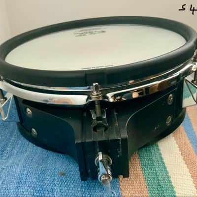 Roland The Roland PD-105 snare or Tom pad is a durable 10-inch dual-zone electronic drum pad. 2002 image 2