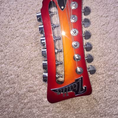 Italia Rimini 12 String Semi-Hollow Electric Guitar - Like New Italia Rimini 12 String Semi-Hollow B image 6
