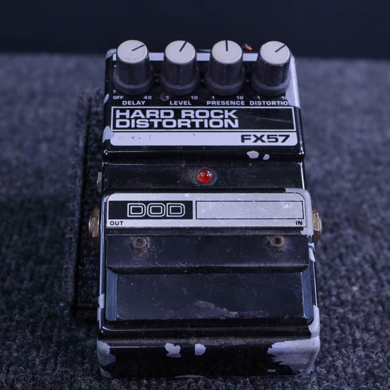 DOD Hard Rock Distortion FX57 1987 - 1993 - Black image 1