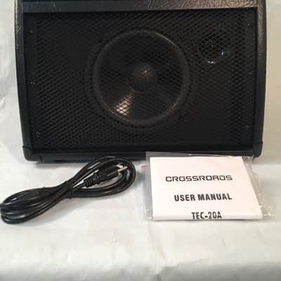 Crossroads 20 Watt RMS Acoustic Guitar Amplifier-8" Speaker-Overdrive/Reverb/Chorus image 1