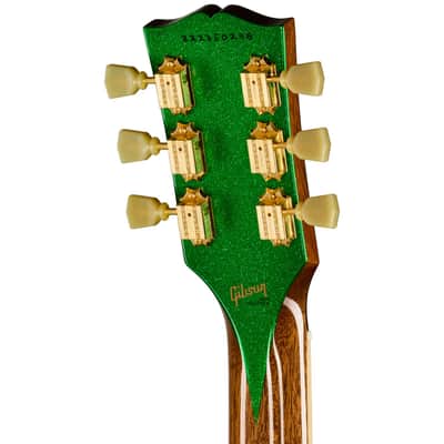 Gibson Mod Collection Les Paul Standard 60s Custom Green Sparkle Galactic Cactus 2026 image 20