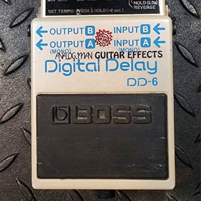 Boss DD-6 Digital Delay with Analogman High Cut Mod 3 Way Toggle Modded Bild 2